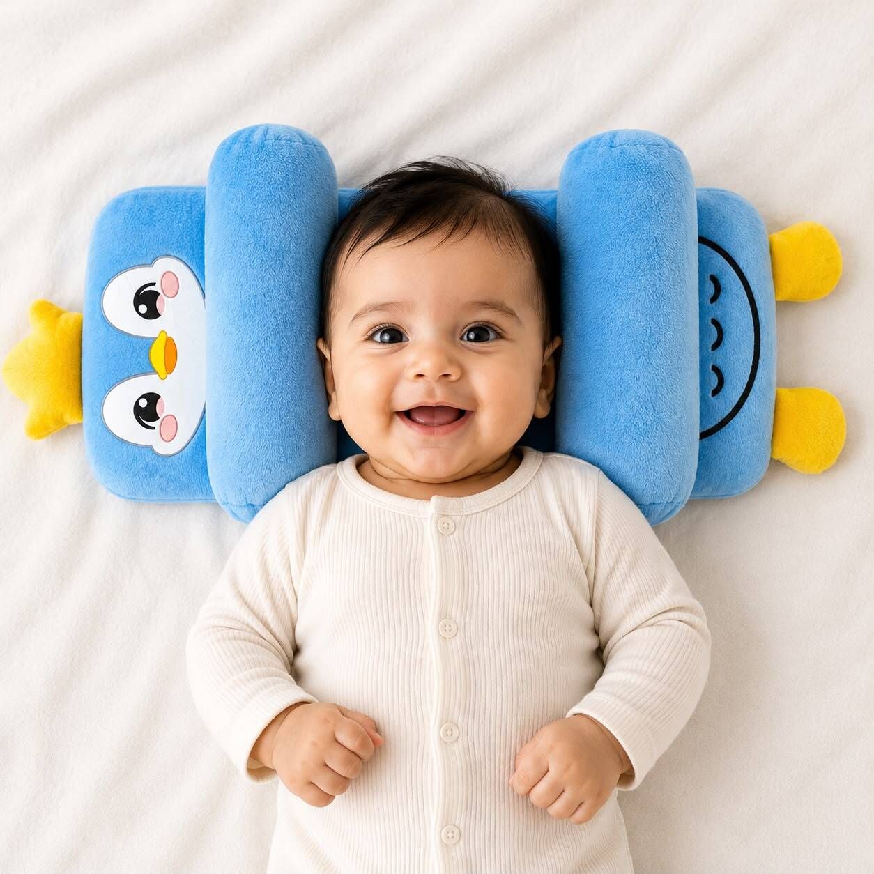 baby desire Polyester Fibre Baby Pillow Pack of 1 Printed-picture-15