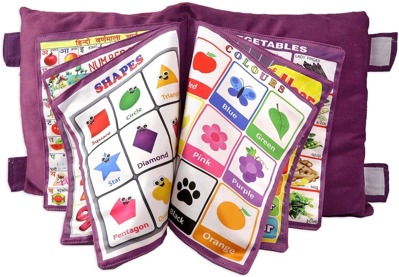 Microfibre Alphanumeric, Birds, Fruits, Nature, Animals Baby Pillow Pack of 1-image-43