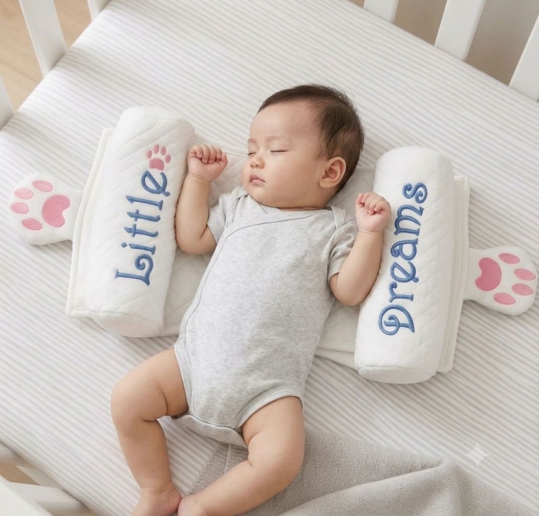 Mustard Seeds Baby Pillow Pack of 1 Printed Baby Comfort-image-13