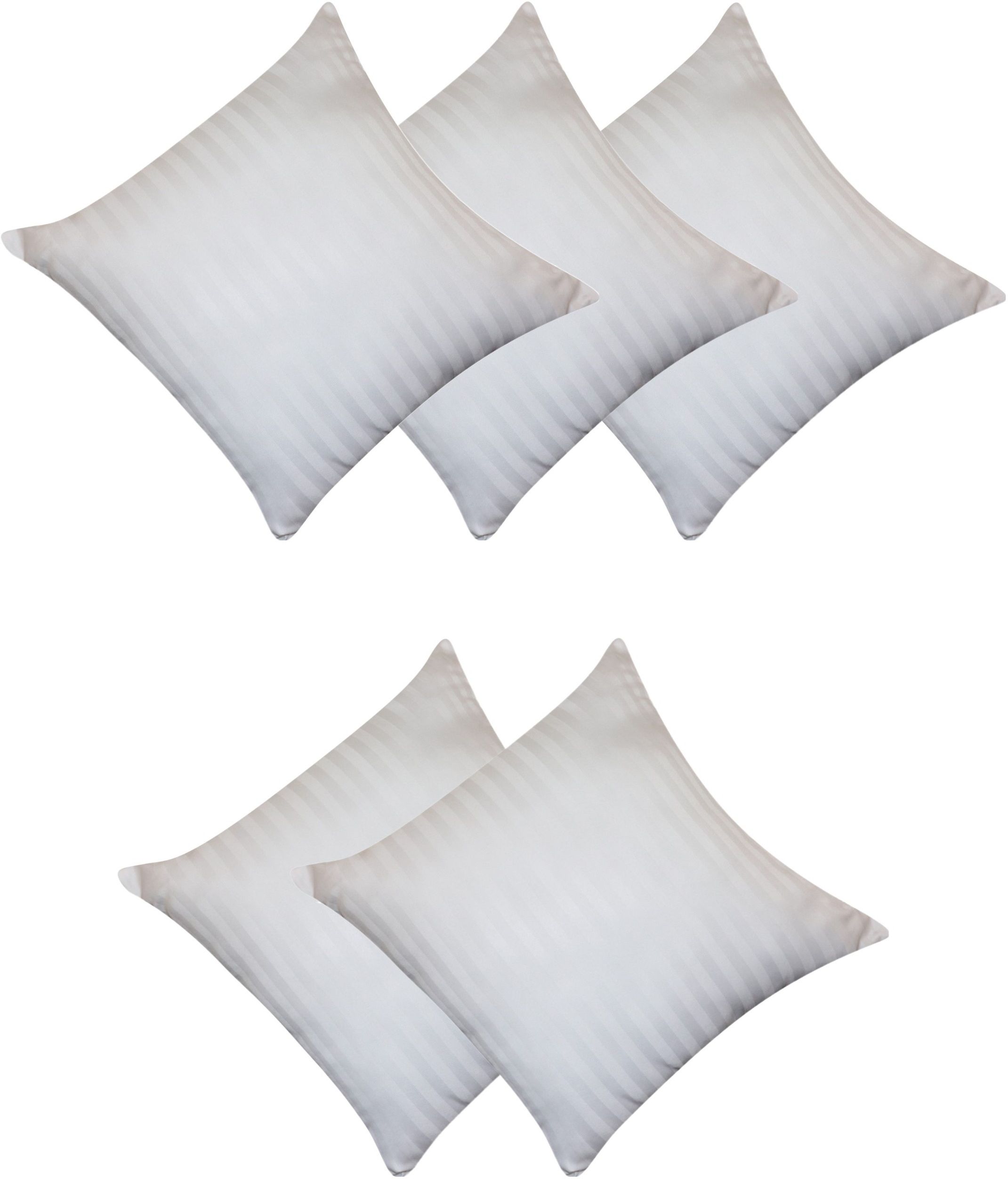 sofa pillows 16x16 inch cushion fillers for sofa pillows (40cm*40cm) Polyester Fibre Stripes Cushion Pack of 5-image-44