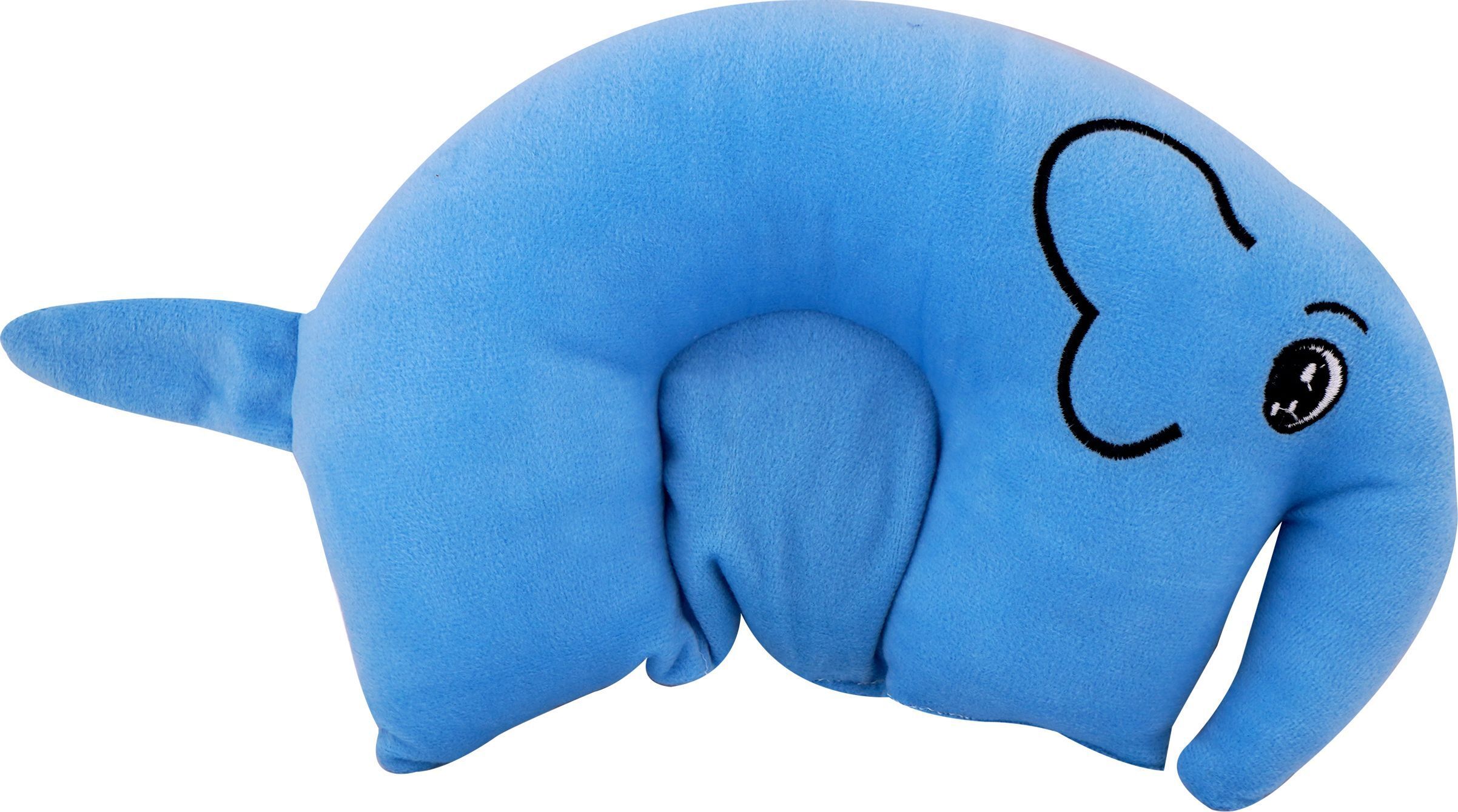 momease Microfibre Baby Pillow Pack of 1 Toons & Characters Mustard Pillow For Newborn Baby Round Head Shaping Baby Pillow-picture-43