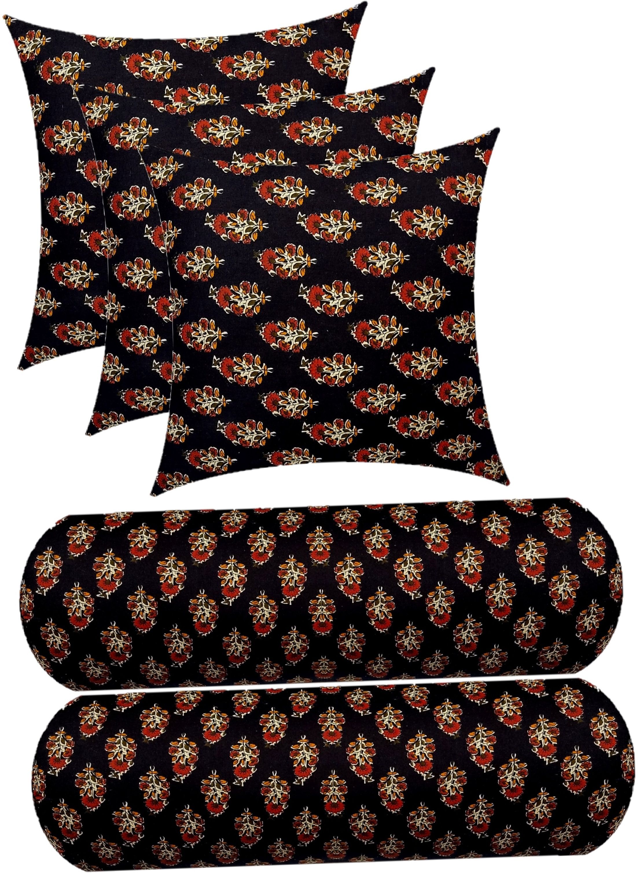 Microfibre Floral Cushion Pack of 5-image-14