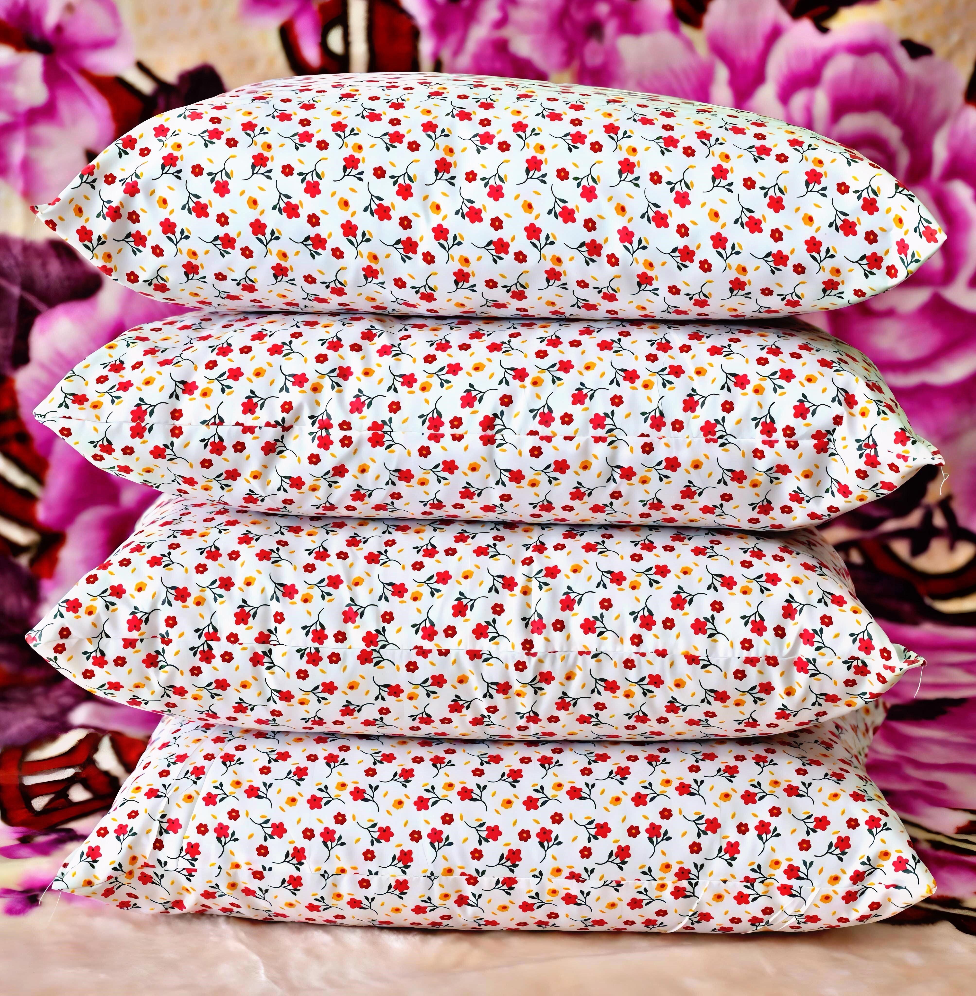 Microfibre Sleeping Pillow Pack of 4 Nature STOMIA-picture-17