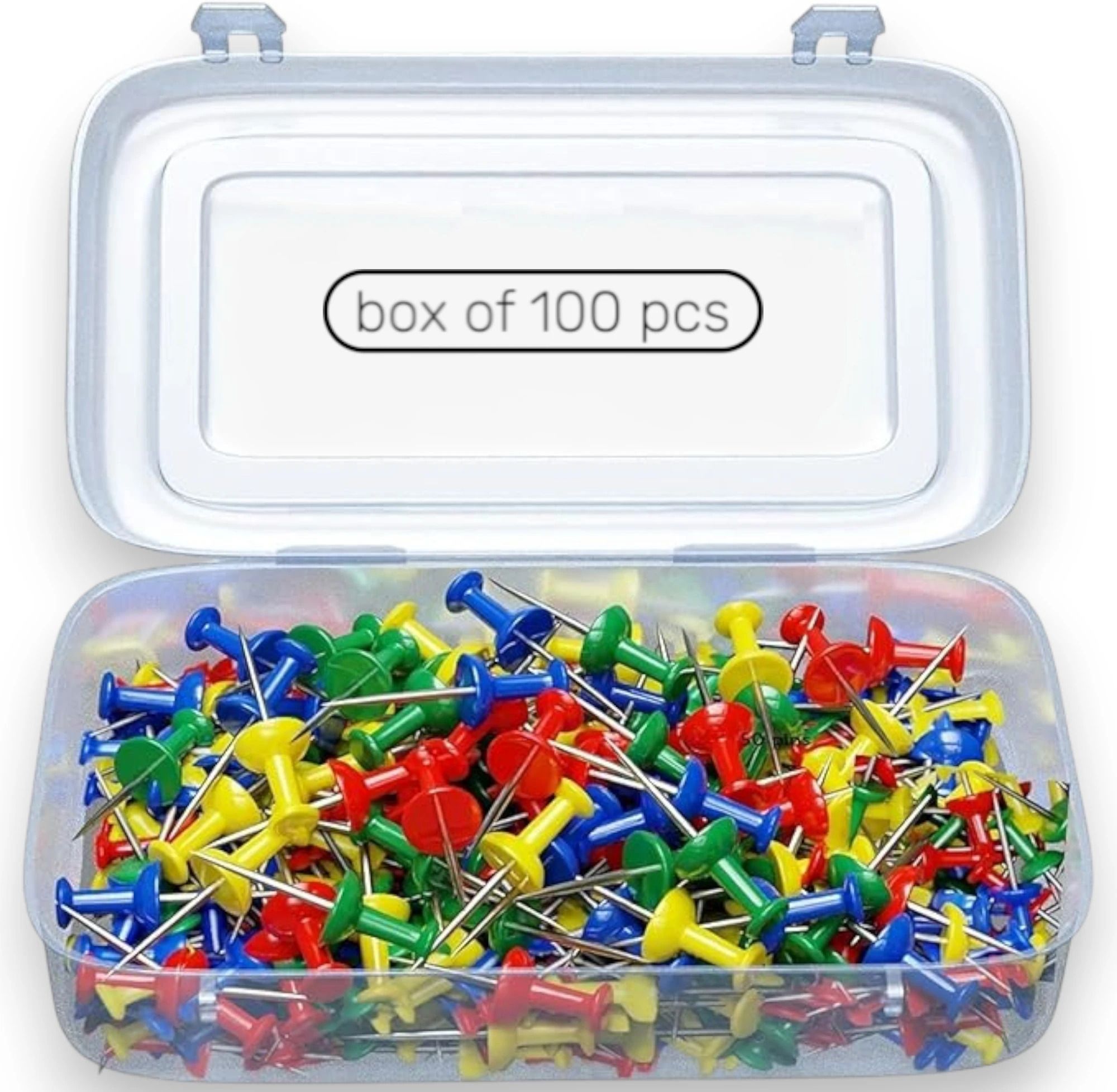 shivom Plastic Head Thumb Push pin Metal pins, Notice Board, Bulletin Board Pins-picture-16