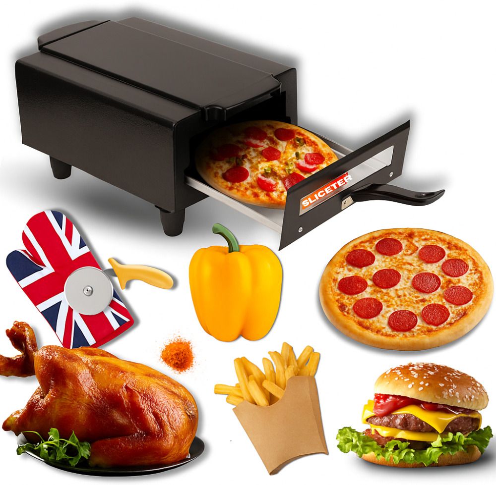 Compact 2000W Tandoor for Kitchen Use | Roast, Grill, Bake Easily Every Day Pizza Maker
