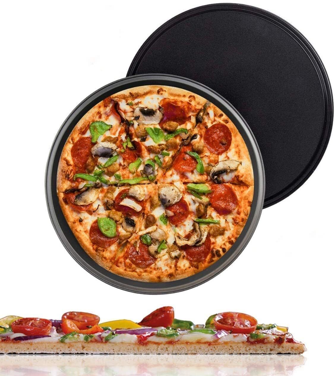 Pizza, Cookies, Cakes & Garlic Bread Baking Pan for OTGs and Oven (pack of 2) Pizza Maker-image-37