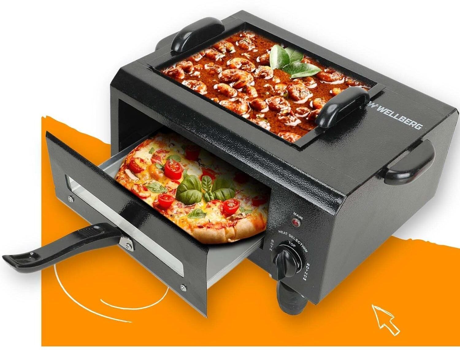 CH DUAL TANDOOR ( 2IN1) Pizza Maker