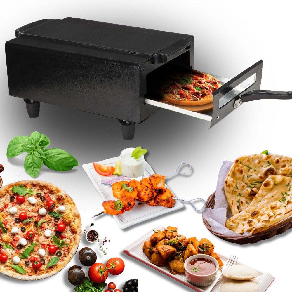 16'' High-Performance Electric Tandoor – Perfect for Roasting, Grilling & Baking Pizza Maker