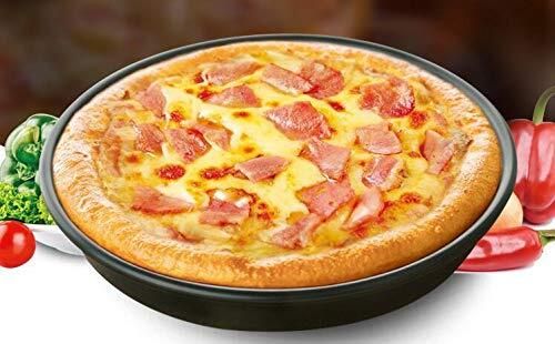 aastik sales Carbon Steel Pan for Baking Pizza, Cookies, Cakes, Bread in OTGs and Oven Safe Pizza Maker-picture-16