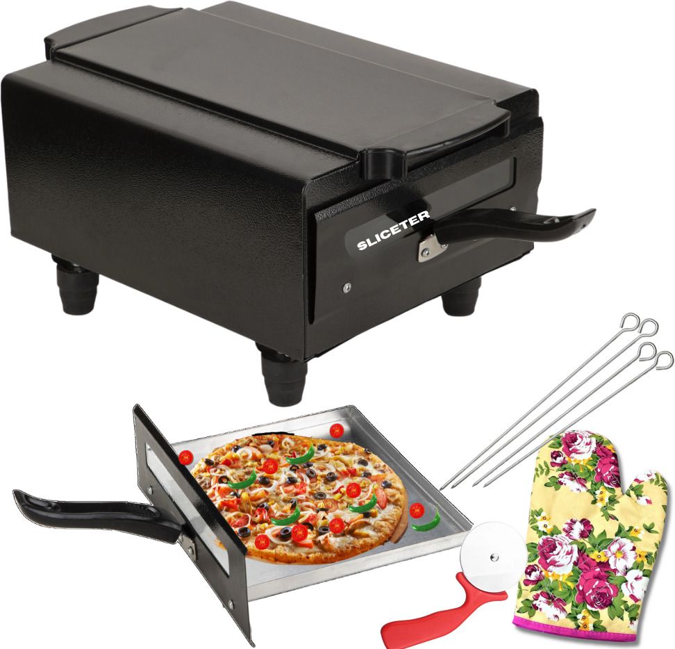 sliceter 2000W Tandoor for Daily Use | Grill, Bake, Roast with Ease | Compact and Safe Pizza Maker-picture-11