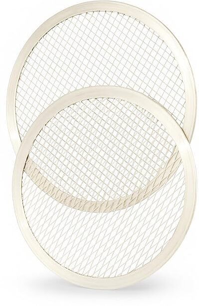 rk engineering works 2 Aluminium Pizza Jali / Mesh Plate Pizza Maker-picture-14