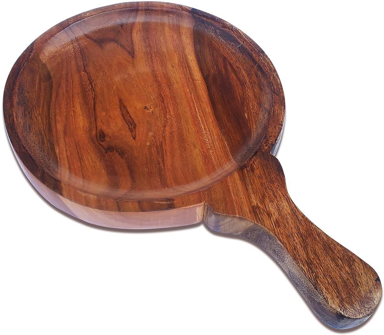 pure source india Wooden Pizza Pan, Pizza Serving Tray of Kitchen Pizzelle Maker-picture-14