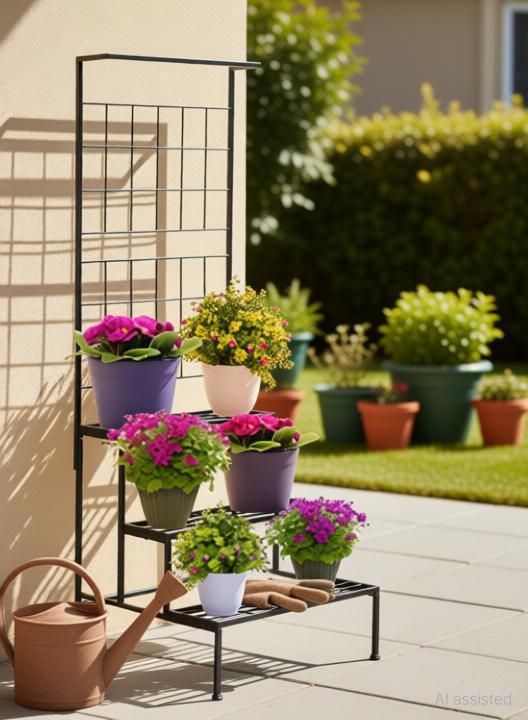 Leader Metal Multi-Tier Planter Stand Plant Container Set-image-35