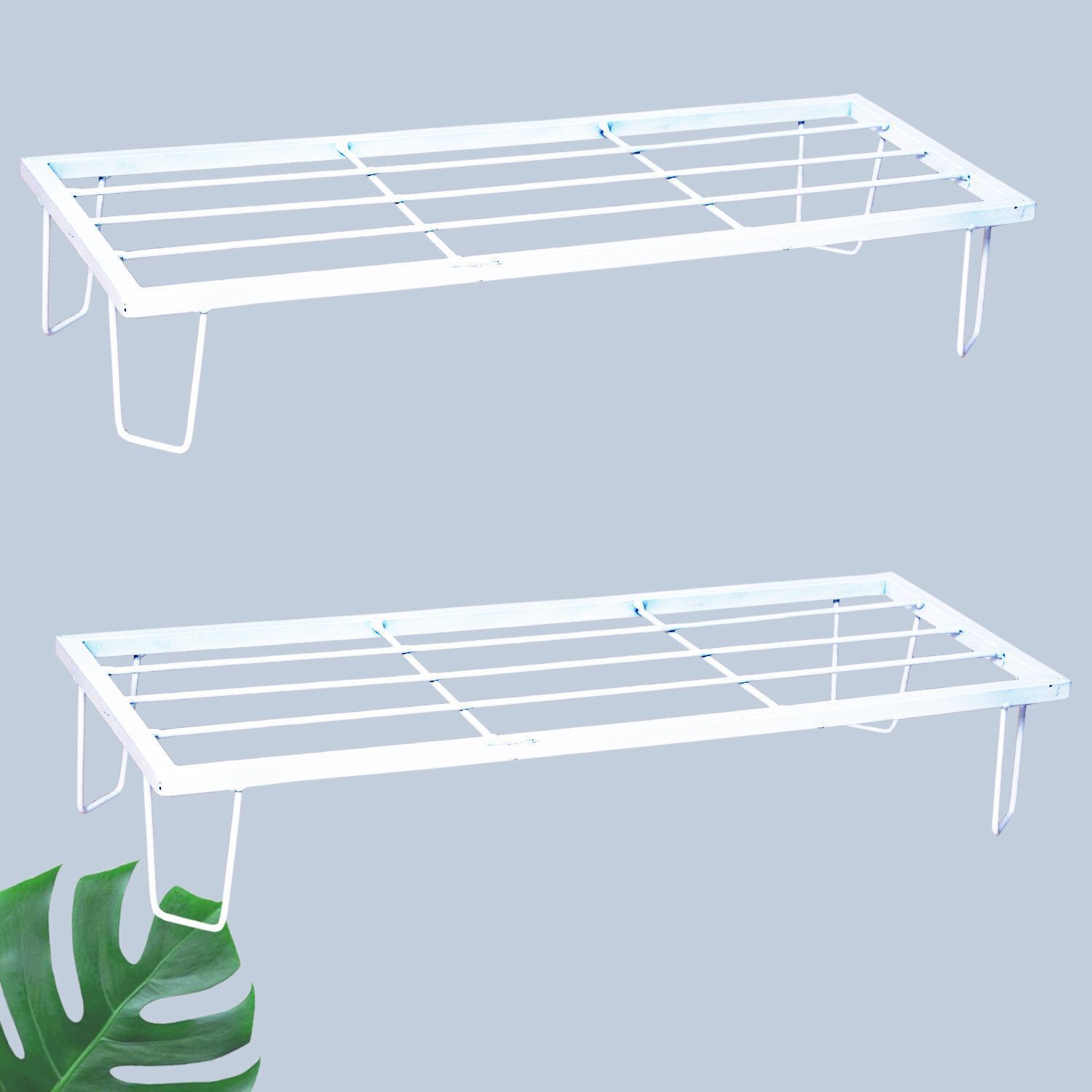 indiacrafthouse Stylish Strong legs Perfect Stand For Planter Decor, White, QTY 2(24 inches) Plant Container Set-picture-54