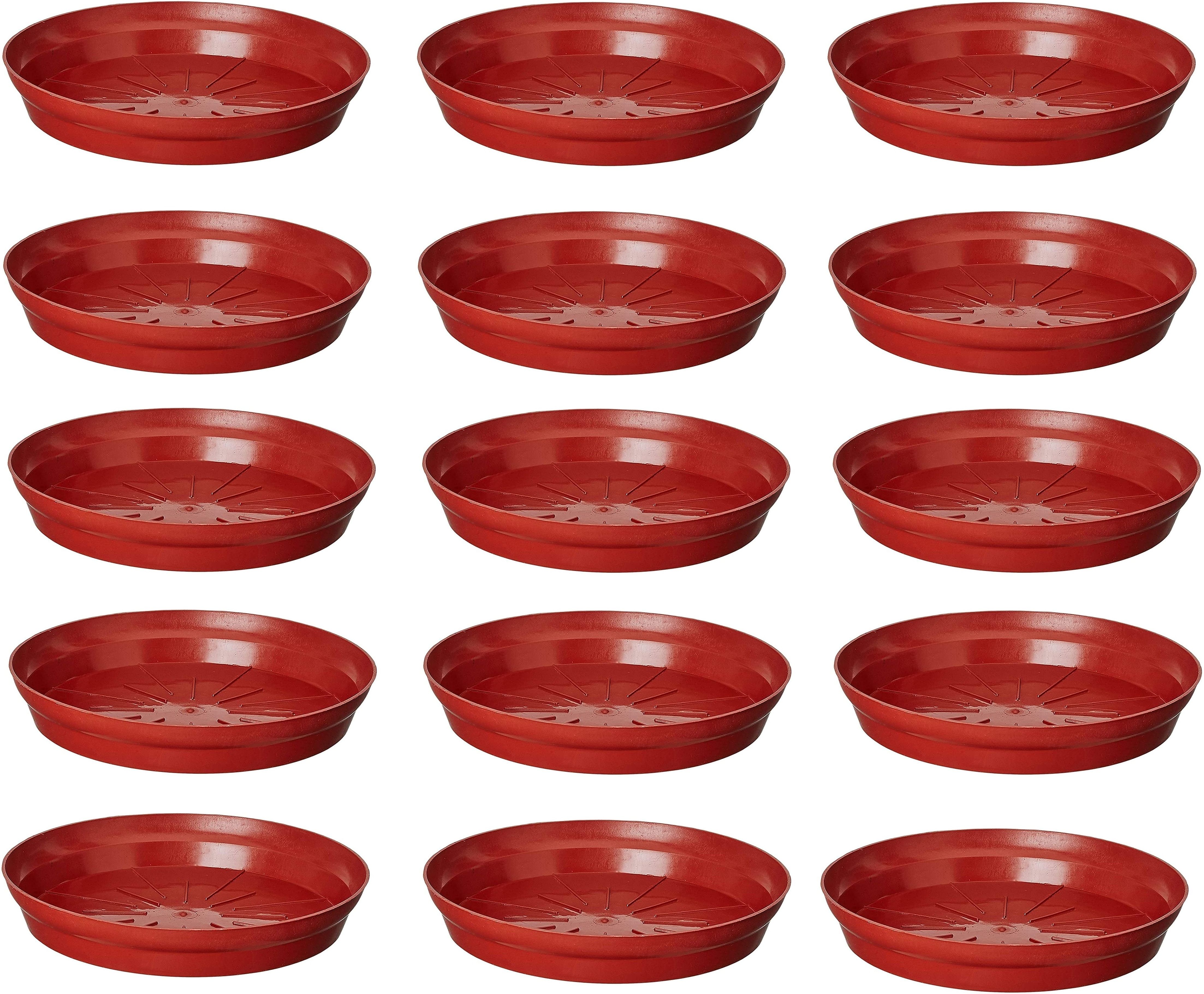 round plastic flower pot tray for plant pots Plant Container Set