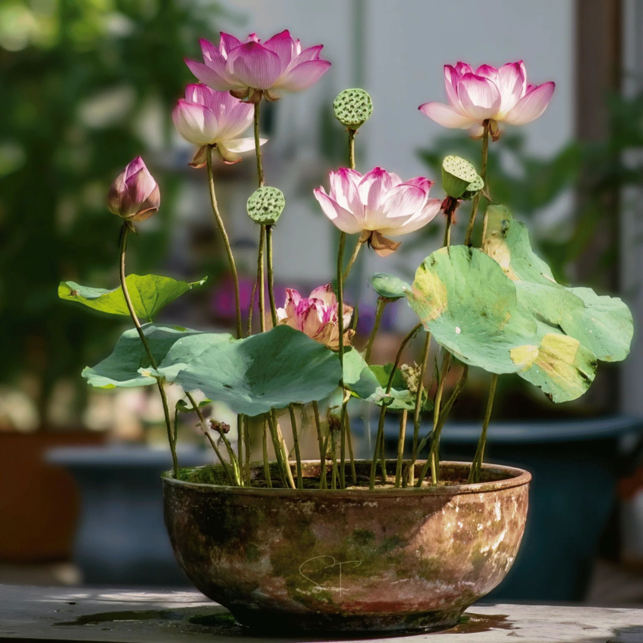deys agro poddo bij flower seeds,paddo phul home plant Seed-picture-2