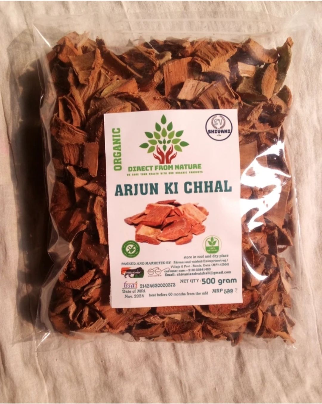 Arjun ki chhal, Arjun bark, Arjun chal Seed