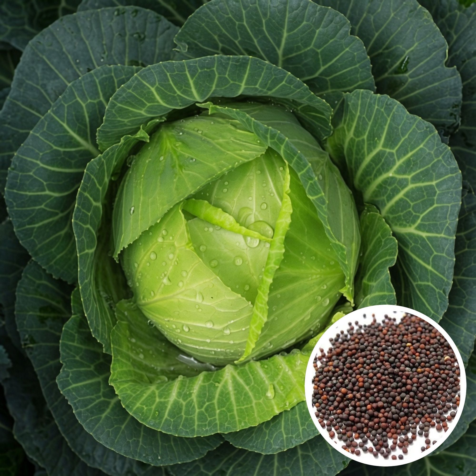 Cabbage seeds, Patta Gobhi seeds, Badhakopi seeds, High germination Seed-image-19