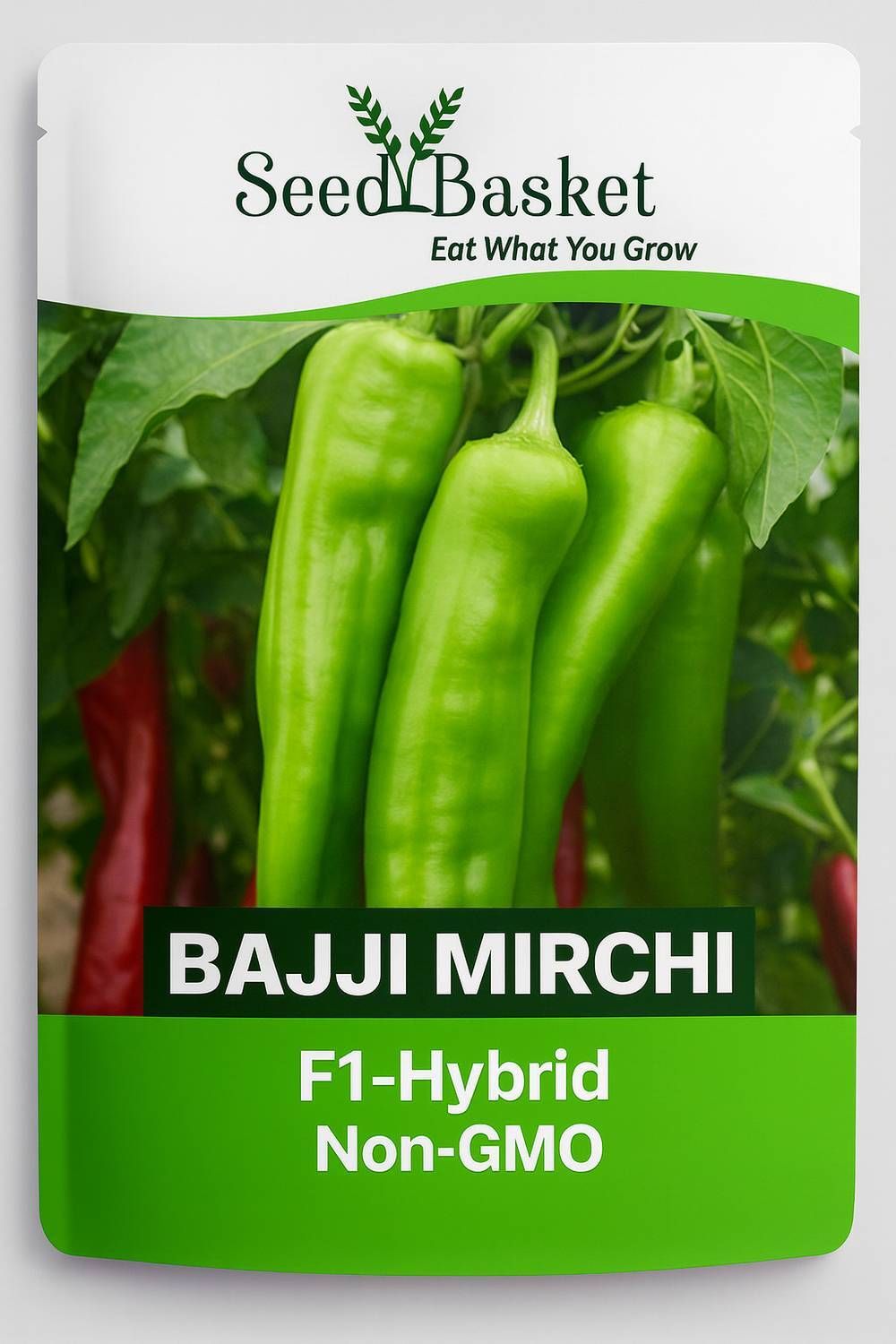 Hybrid Bajji Mirchi Seeds 200 p Seed-image-1