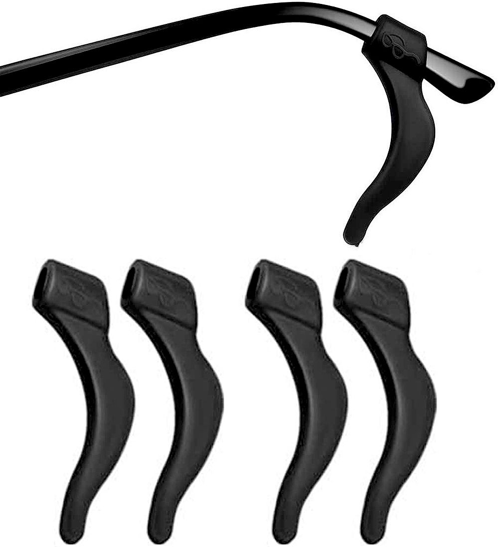 Silicone Ear Hook | Eyeglasses Ear Grip 2-Pair Rubber Layered-image-36