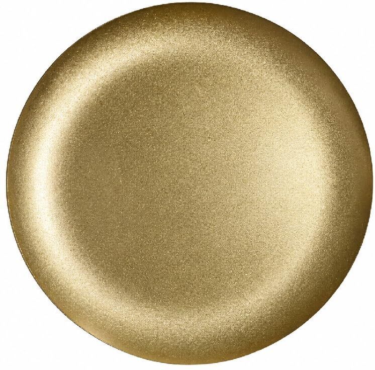 Gold Stainless Steel Retro Snack Plate for Kitchen Round Shape Quarter Plates Tray-image-48
