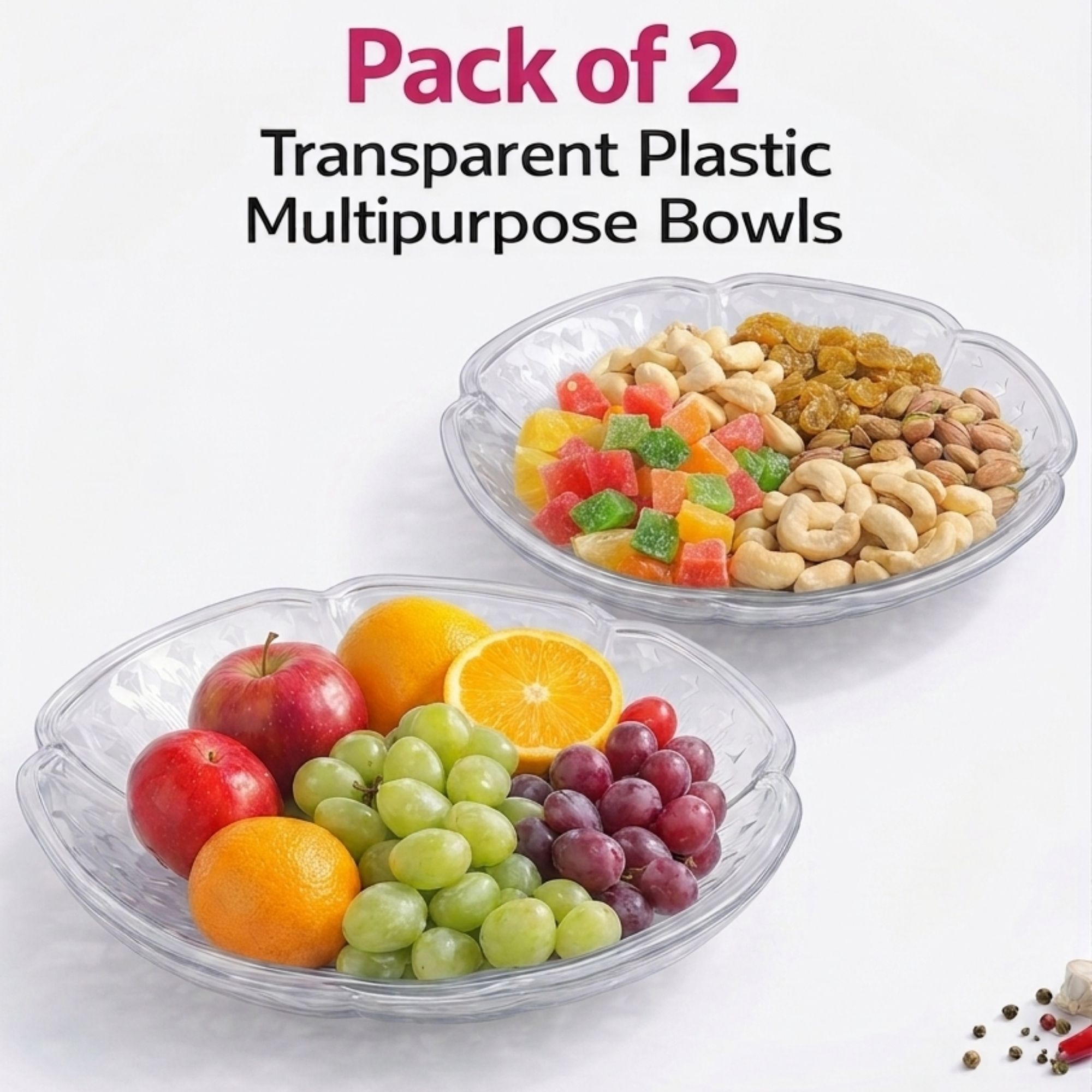 keaton multiperpose plastic tray for vegetable, fruit, dry fruit etc. Tray-picture-31