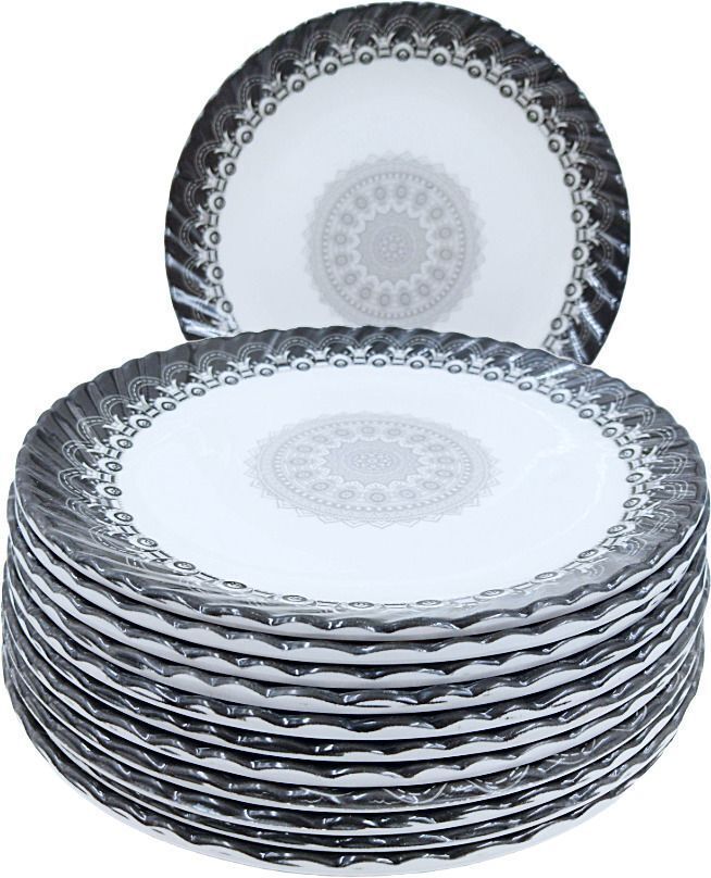 NEW2025_Melamine serving set Half plate 8 inch for any occasion_New Half Plate-image-25