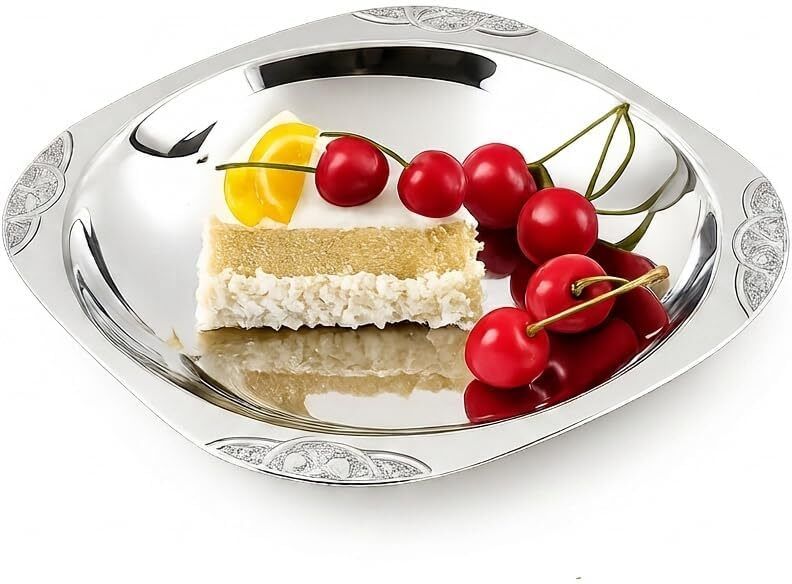 Snack Dry Fruit Sweets Dessert Serving Tray Heavy Gauge Food Grade Tray-image-0