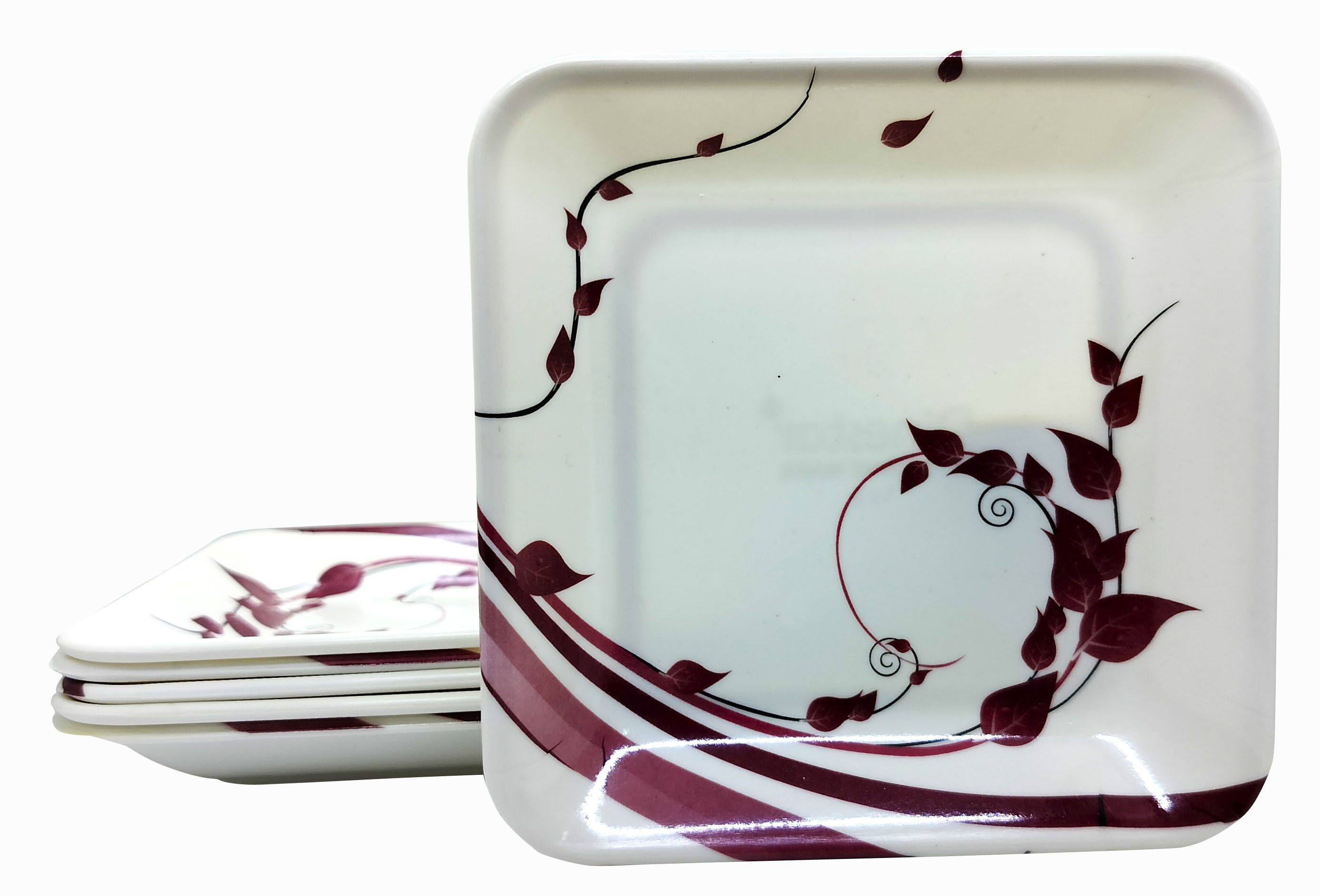 laserbot (SIZE-6 X 6" Inch)Snacks and Sweets, Plates/Tray for Party Serving Platter Chip & Dip Tray-picture-7