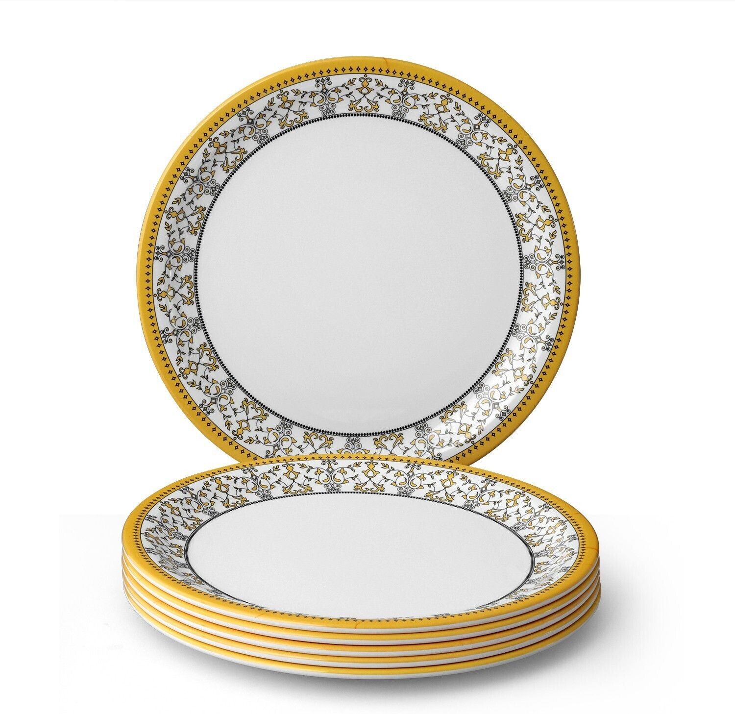 Food Grade Melamine | ForgetMeNot (11 inches) | Tableware, Dinner Plate-image-26