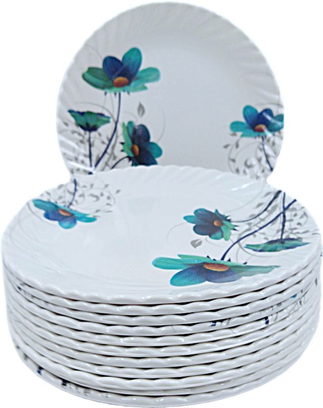 WC_NEW2025_Melamine small 8 inch snacks plate New 2006_0220 Half Plate