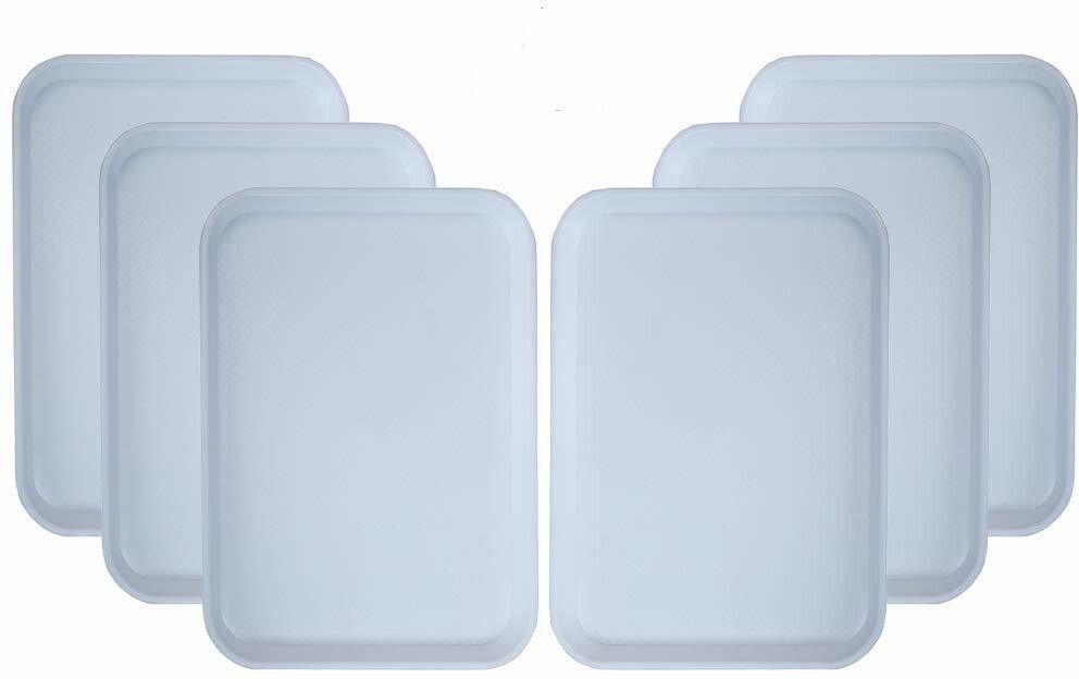 everbuy Plastic Serving Tray Platter Rectangular Shape Tray-picture-12
