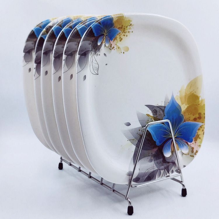 NEW2025_BR Serving Plates for Kitchen Dinning 6 pcs Set_New Dinner Plate-image-29