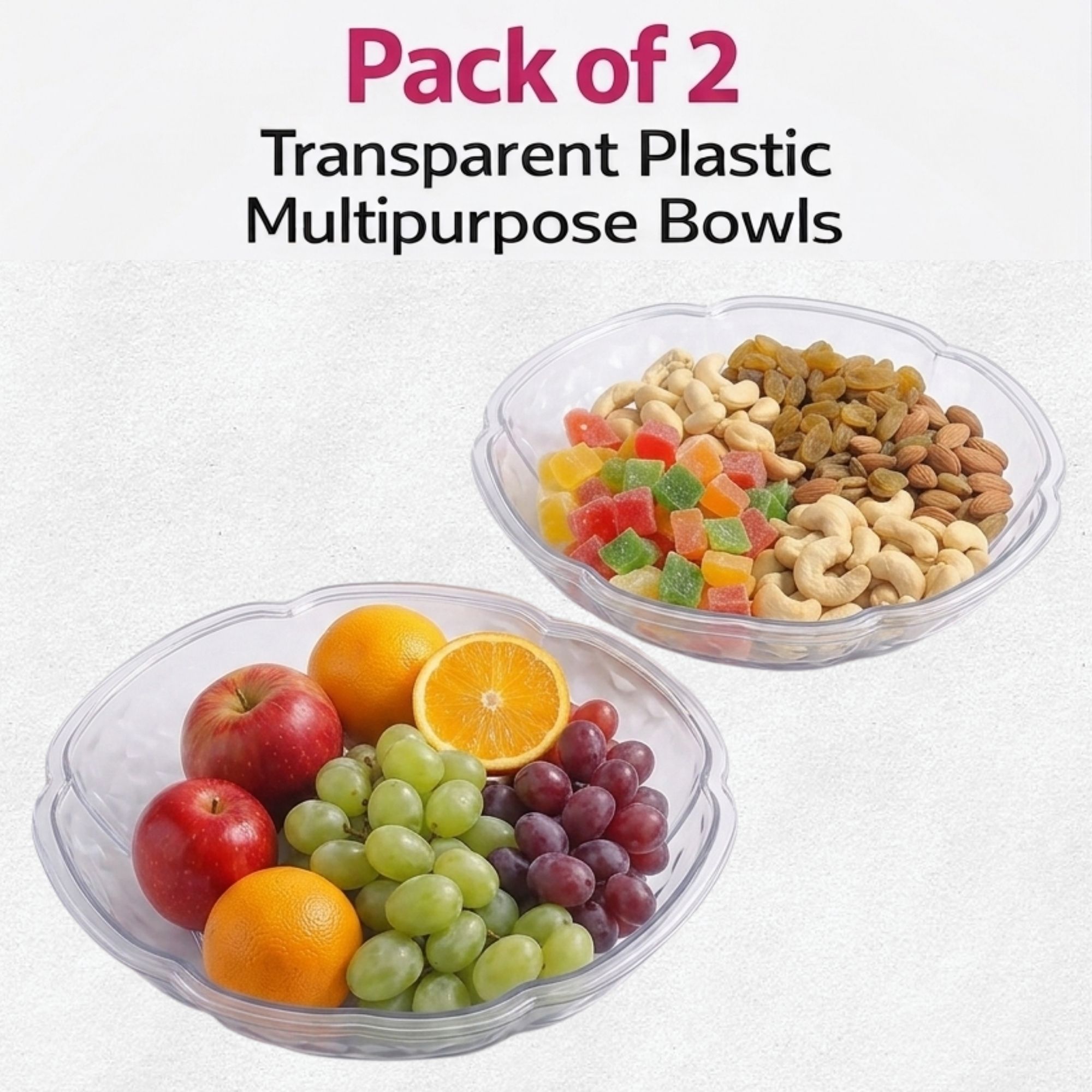 keaton multiperpose plastic tray for vegetables, fruit, dry fruit etc. Tray-picture-41