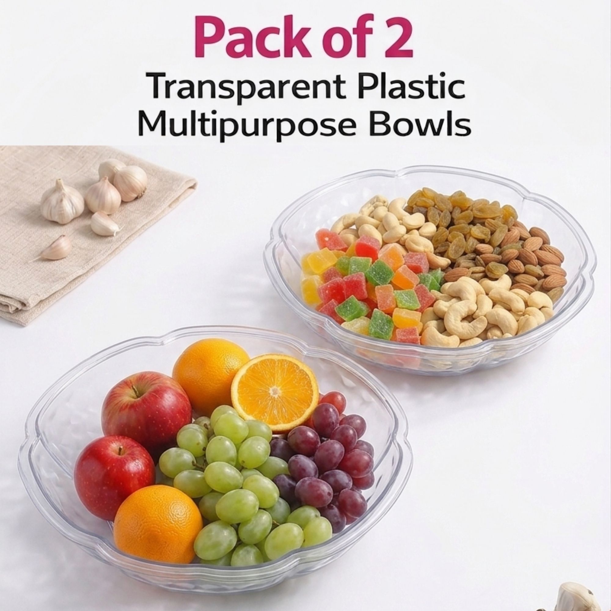 keaton multiperpose plastic tray for vegetable, fruit, dry fruitS etc. Tray-picture-21