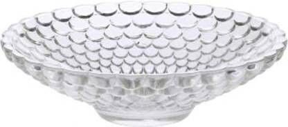 Gifts & Decor Designer Italian Crsytal Glass Fruit Plate Bowl Bubble Pattern G Tray-image-18