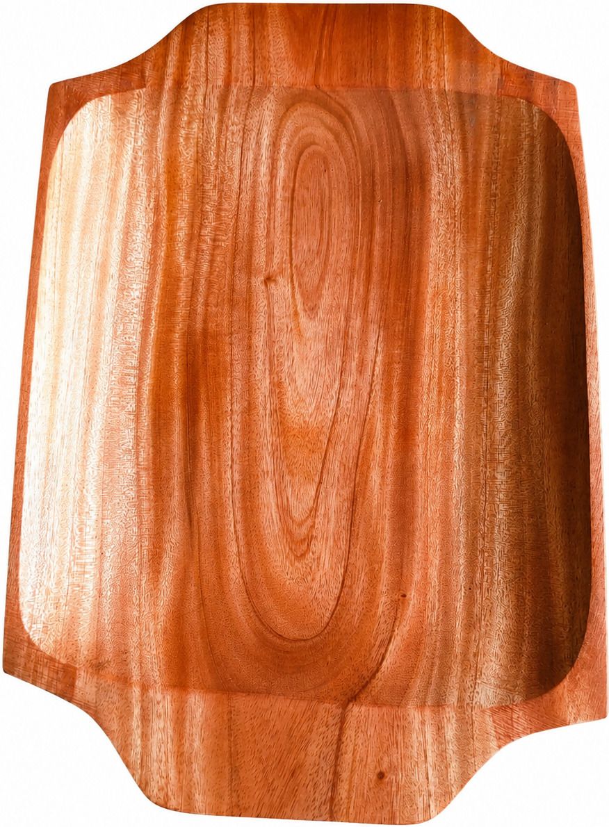 dey enterprises Natural Wood Serving Platter Handmade Wooden Snack & Fruit Tray Tray-picture-38