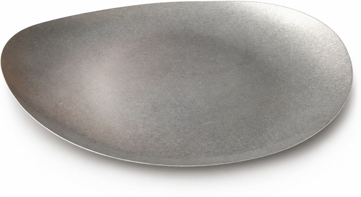 lexara sales Elegant Silver Oval Serving Tray for Snacks, Fruits, Desserts & Home Décor Tray-picture-44