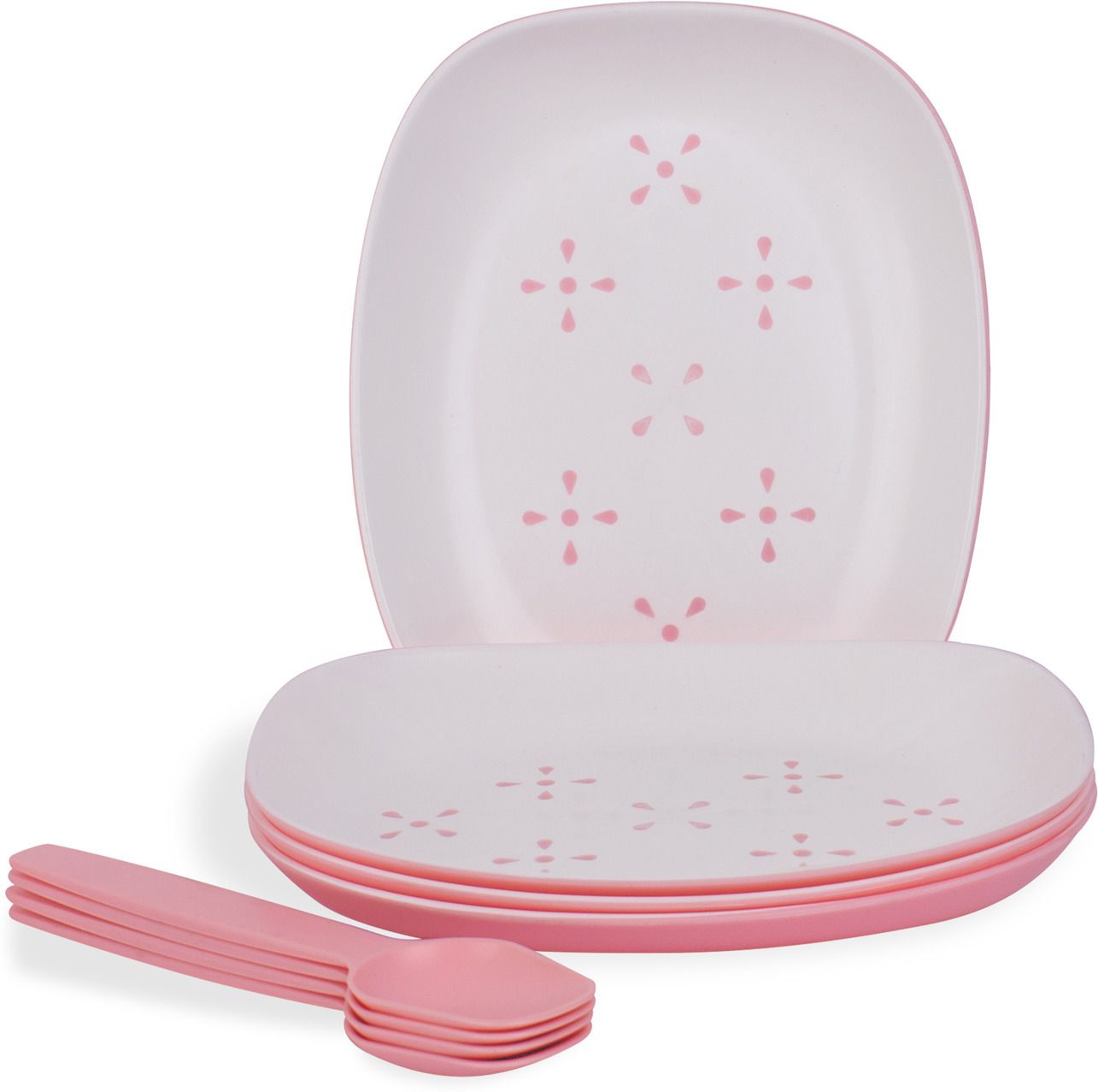 snack plate pink Quarter Plate-image-2