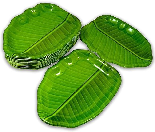 unique1_Ceramic Sky Leaf And Sky Polka Large Spoon Rest Pack of 2 Tray-image-36