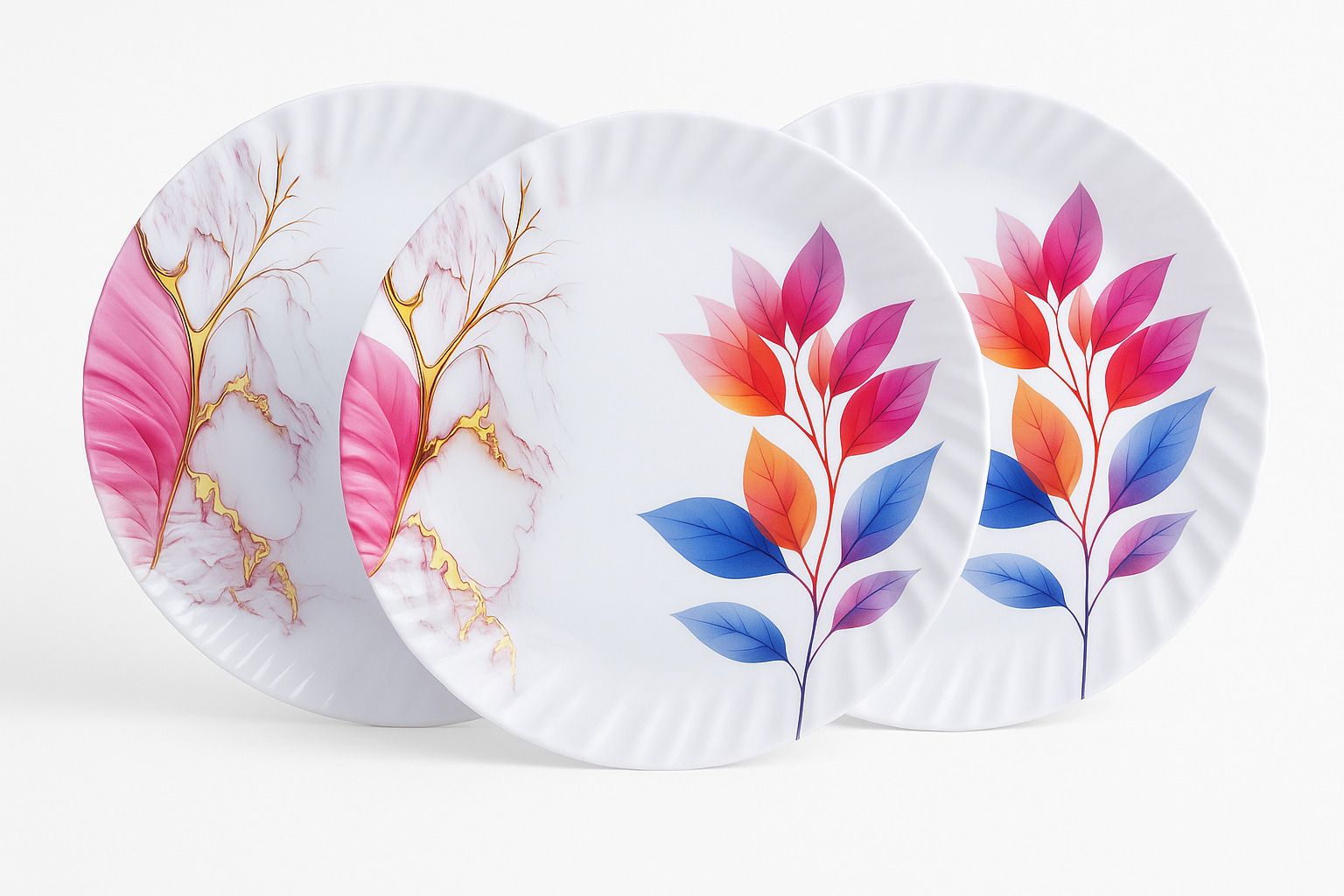 Beautiful Melamine Dinner Plate