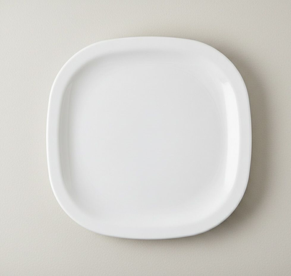 paatram tableware PAATRAM SQUARE BUFFET PLATE 12.5 INCH Dinner Plate-picture-34