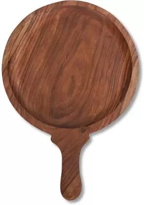 Handicraft Rosewood Pizza Bat Wooden Pizza Platter Plate/Snack Serving Platter Pizza Maker