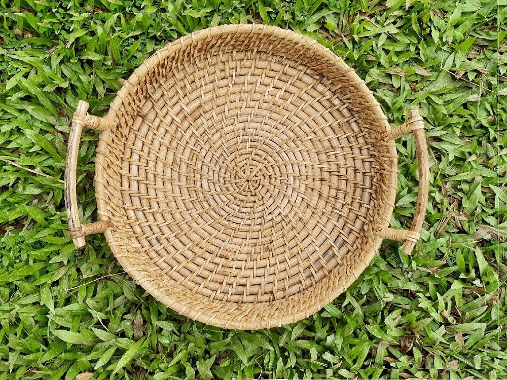 Snacks Tea Dry Fruits Decor Traditional Handmade Kitchen Serving Tray-image-38