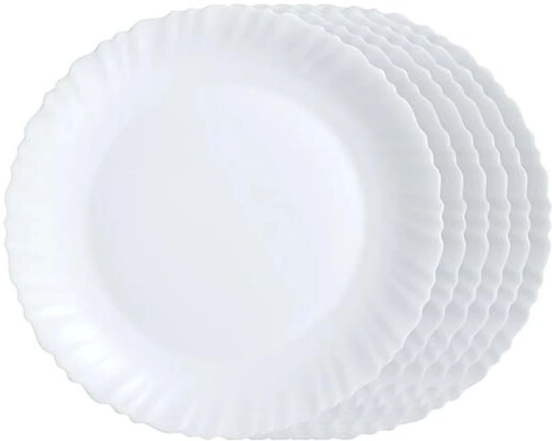 Classique Ceramic Plain Full Dinner Plate Dinner Plate-image-14