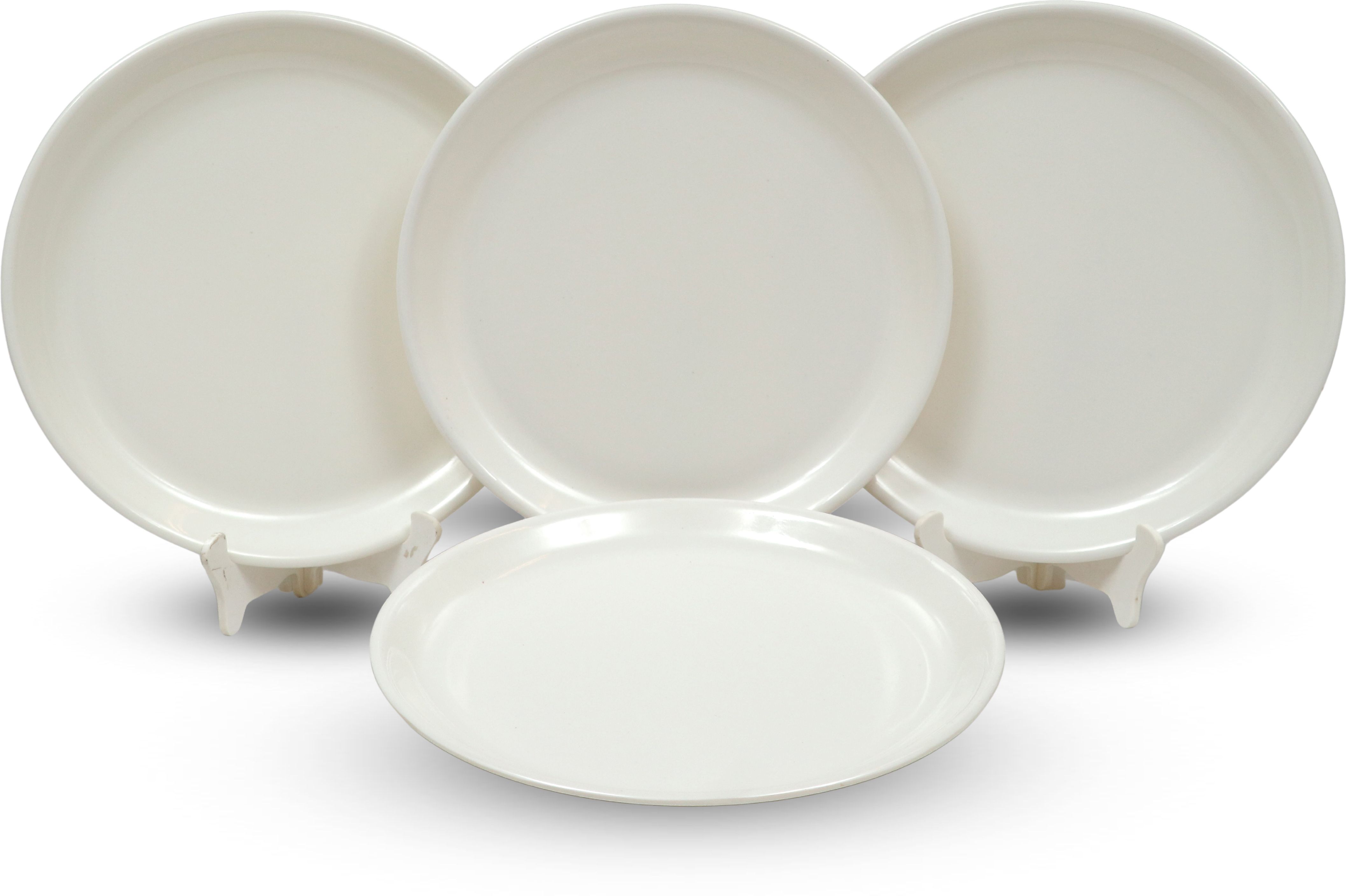 12 Inch Melamine Dinner Plate Set of 4 | Unbreakable & Reusable Dinner Plate-image-48