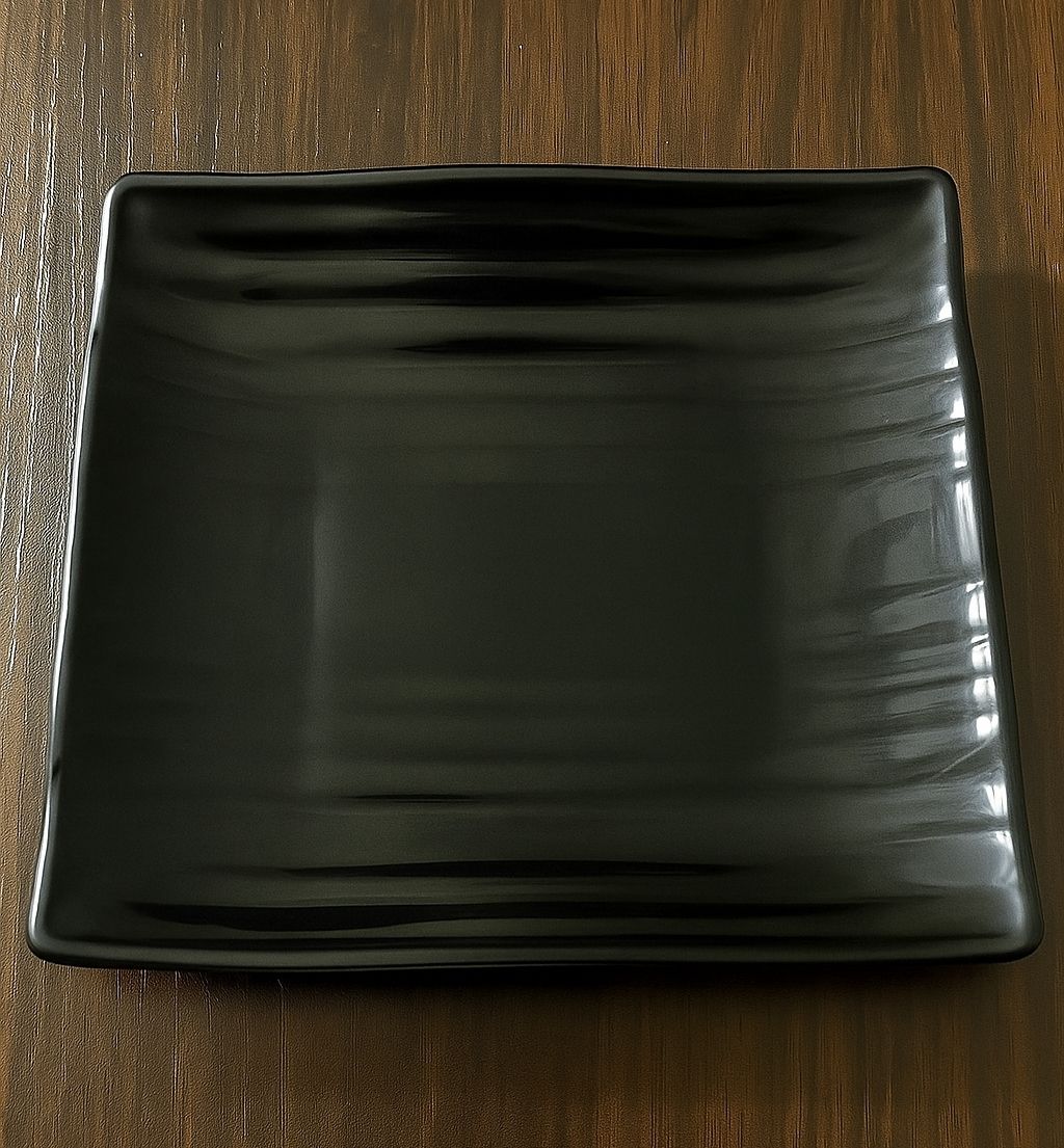 Snack Plate Salad Plate and Dessert Plate Small Square Design Multipurpose Use Tray-image-25