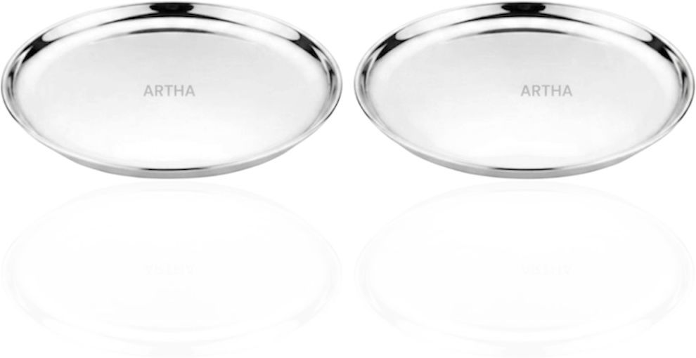 S.Steel Mirror Polished & Best Quality Quarter Plate 9 Inch For Dinning / Snacks Quarter Plate-image-31