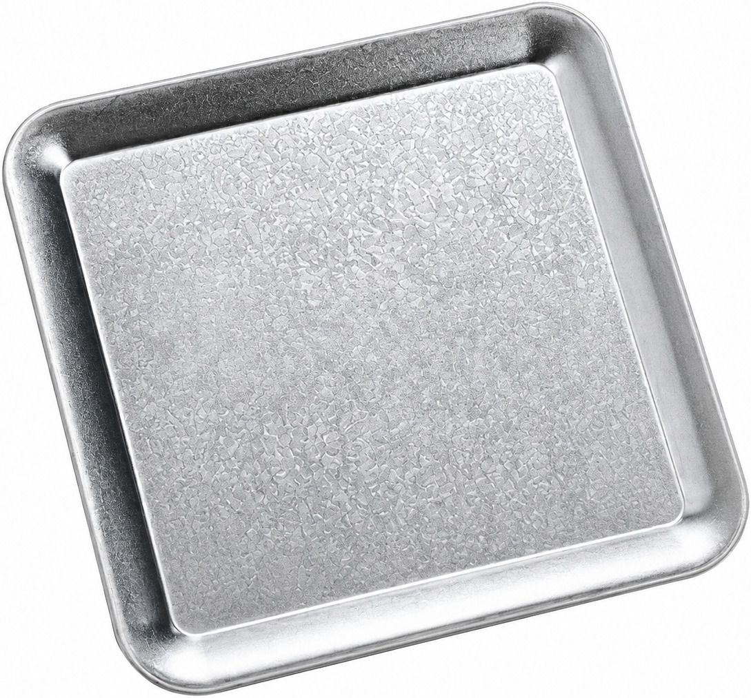 gyanadh Retro Silver Serving Plate Square Metal Tray Snacks Tea Coffee Dry Fruits Dinner Plate-picture-6