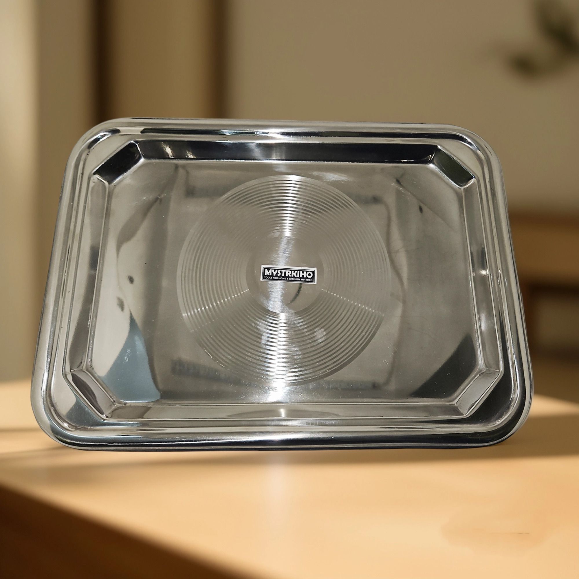 Heavt Duty Stainless Steel Serving Tray Multipurpose Platter Mirror Finish Tray-image-37
